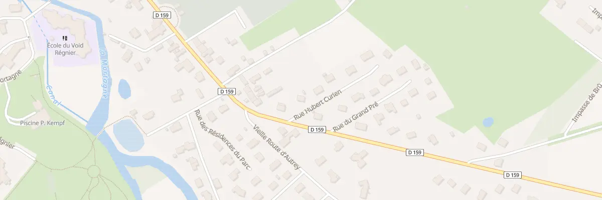 Plan du 3 Rue Hubert Curien à Rambervillers