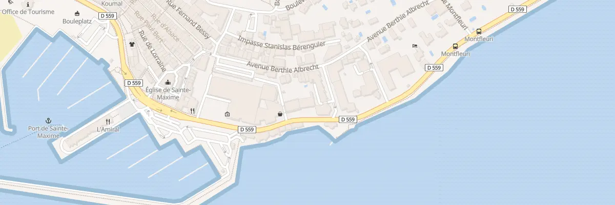 Plan du 32 Av General Leclerc à Sainte-Maxime