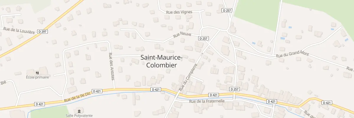 Plan du 3B Rue du Compierre à Saint-Maurice-Colombier
