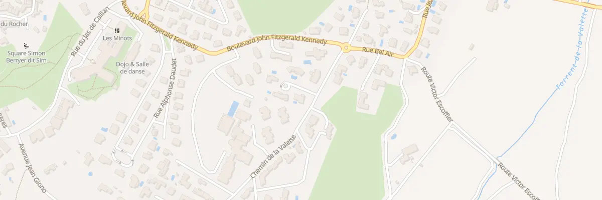 Plan du 9120 Che de la Valette à Roquebrune-sur-Argens