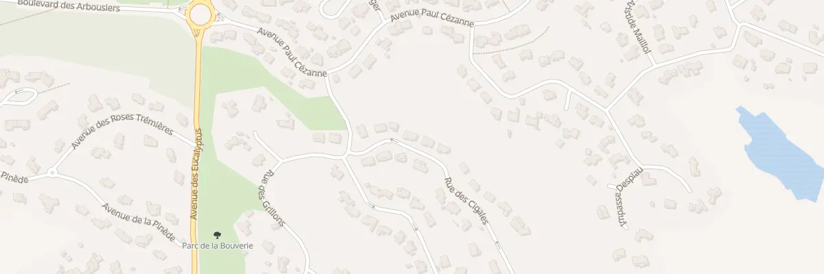 Plan du 11 Rue des Cigales à Roquebrune-sur-Argens