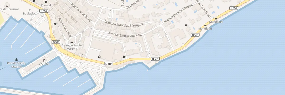 Plan du 1 Villa Botrel à Sainte-Maxime
