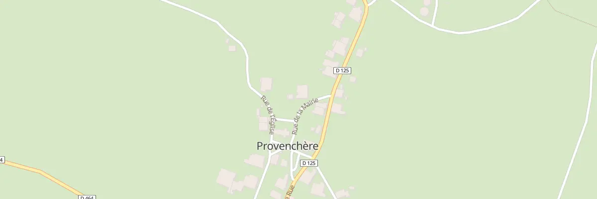 Plan du 6 Rue de la Mairie à Provenchère