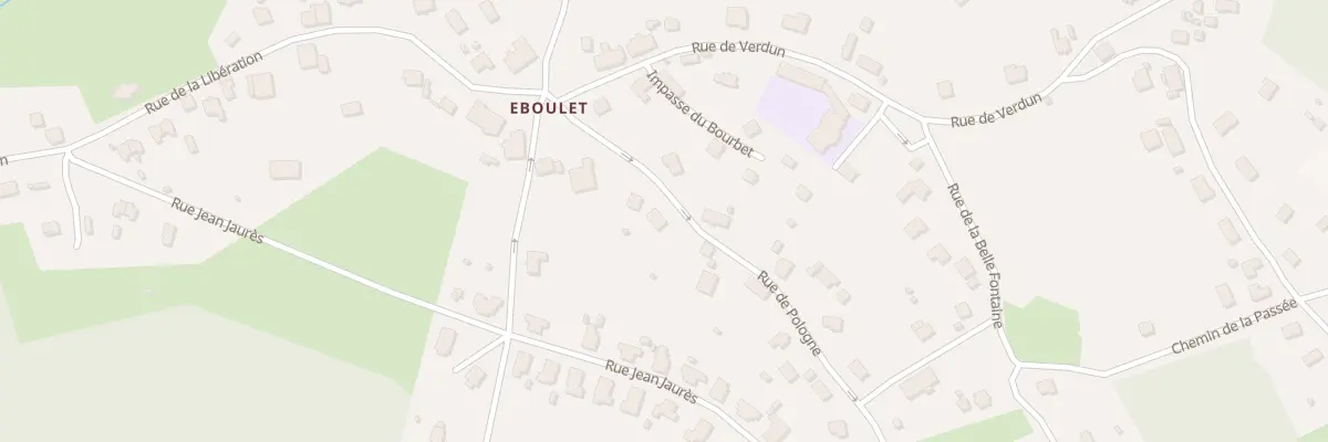 Plan du 6 Rue de Pologne à Champagney