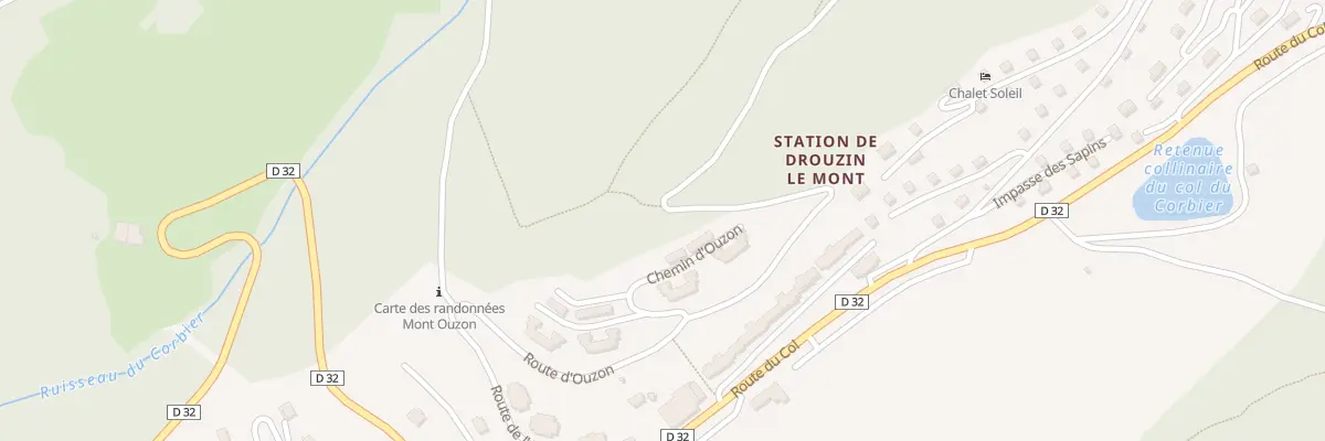 Plan du 75 Rte d’Ouzon au Biot