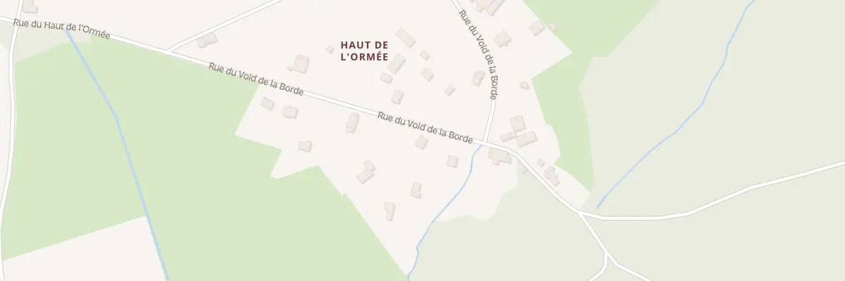 Plan du 12 Void de la Borde à Viménil