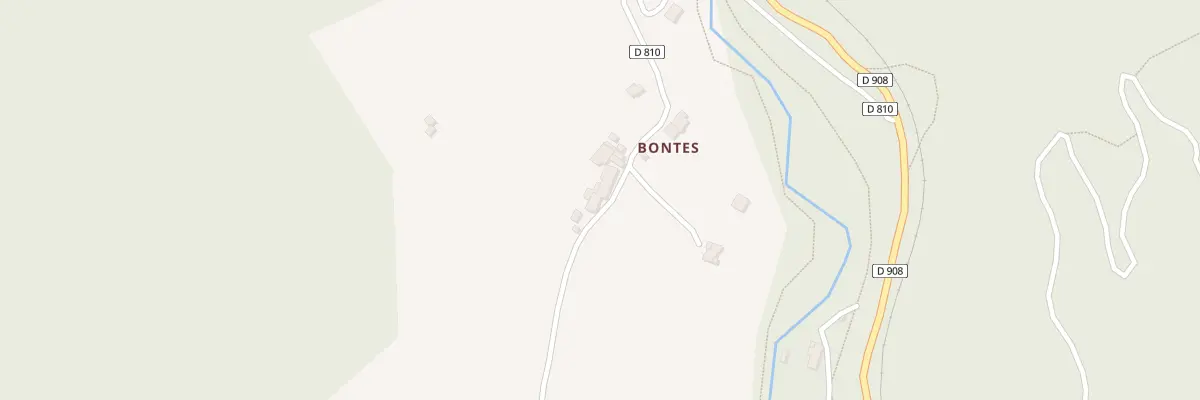 Plan du 500 Rte de Bontés au Fugeret