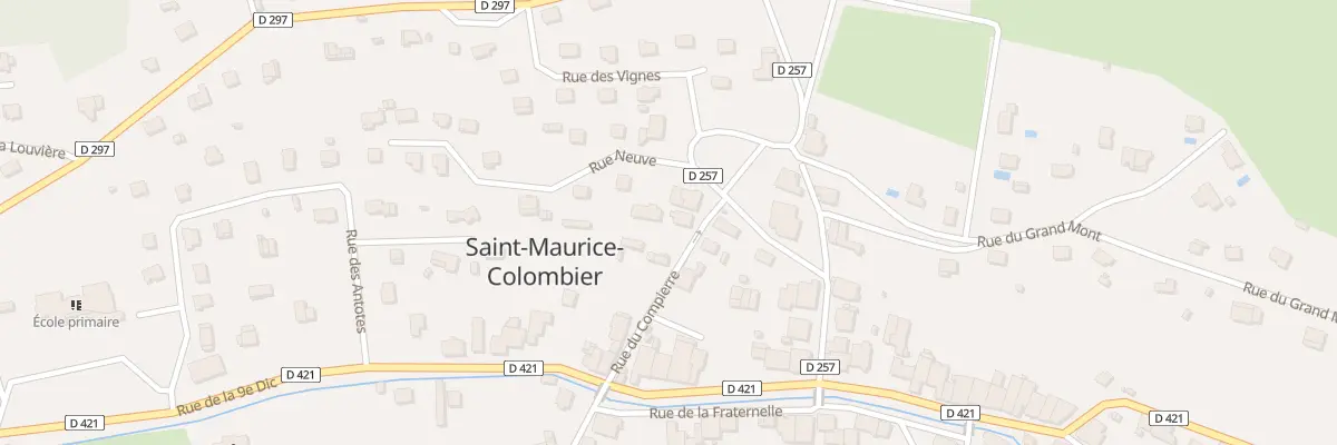 Plan du 5 Rue du Compierre à Saint-Maurice-Colombier