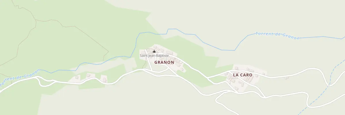 Plan du 5223 Granon à Val-des-Prés
