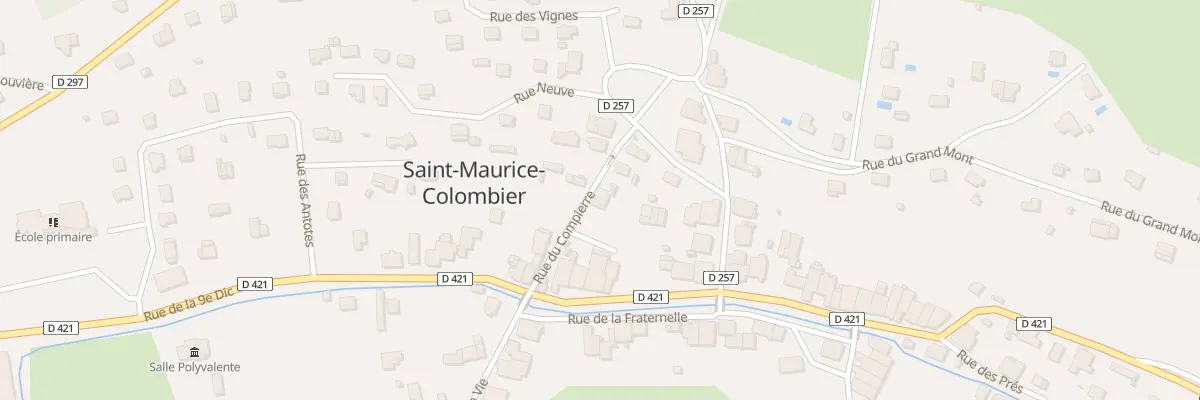 Plan du 4 Rue du Compierre à Saint-Maurice-Colombier