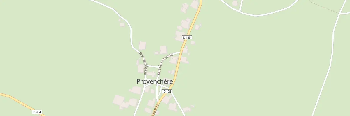 Plan du 1 Rue de la Mairie à Provenchère