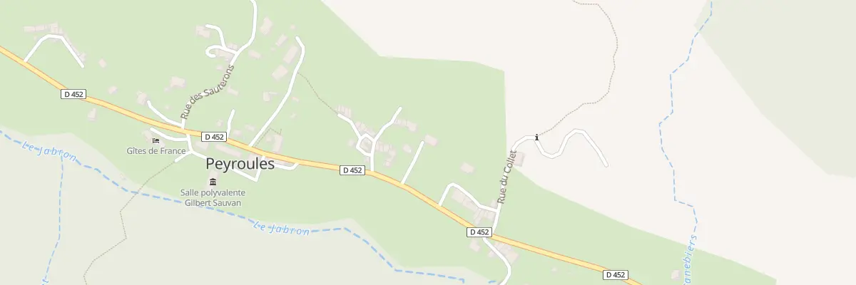 Plan du 7626 Les Ricards à Peyroules