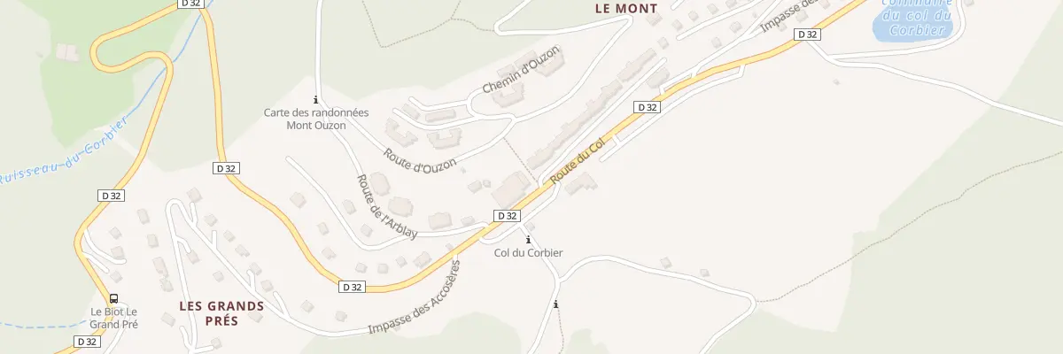 Plan du 4757 Rte du Col au Biot