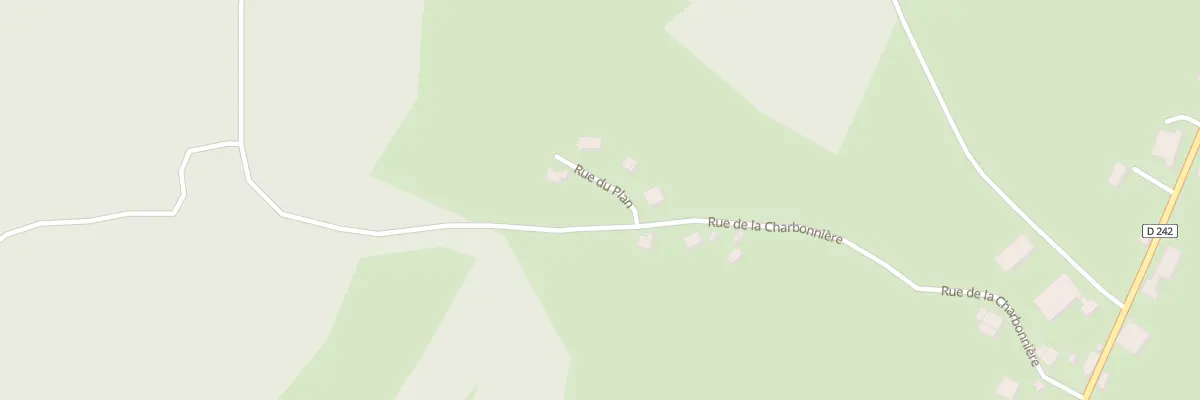Plan du 1 Rue du Plan à La Bosse