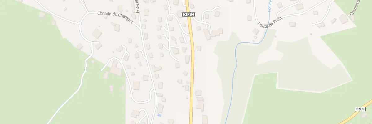 Plan du 530 Rte de Megeve à Combloux