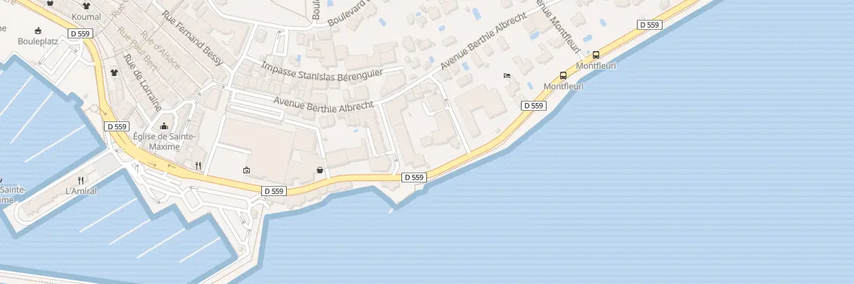 Plan du 42 Av General Leclerc à Sainte-Maxime