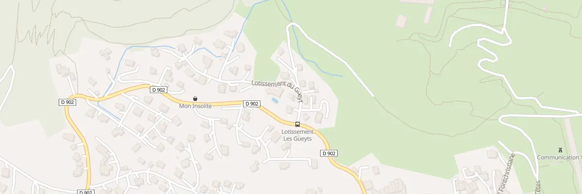 Plan du 73B Av du Col d’Izoard à Briançon