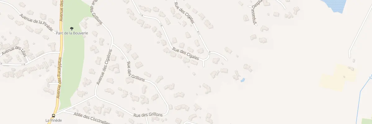 Plan du 28 Rue des Cigales à Roquebrune-sur-Argens