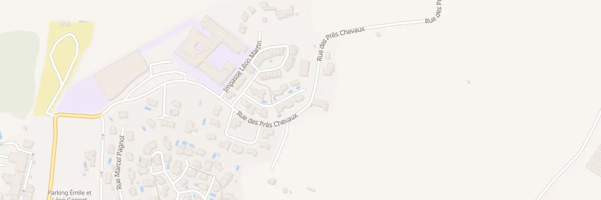 Plan du 6 Imp des Quatre Vents à Roquebrune-sur-Argens