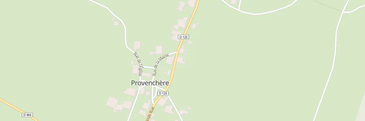 Plan du 7 Rue Grande à Provenchère
