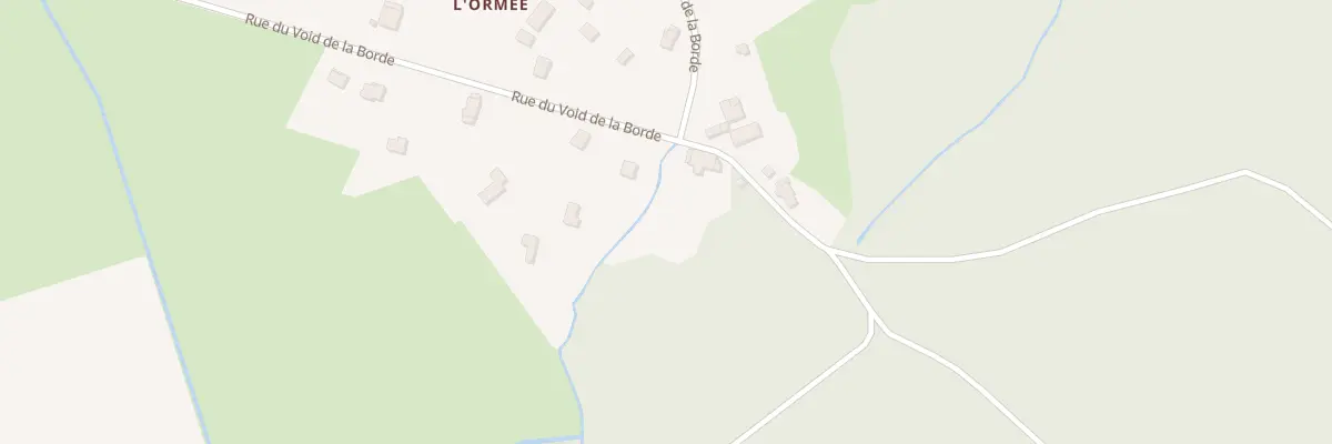 Plan du 8 Rue du Void de la Borde à Viménil
