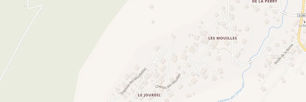 Plan du 206 Imp des Mouillettes à Saint-Jean-d’Aulps