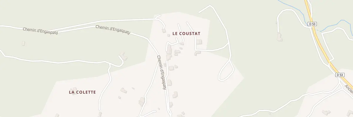 Plan du 5696 Le Coustat à Seillans