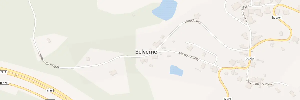 Plan du 18 Gr Grande Rue à Belverne