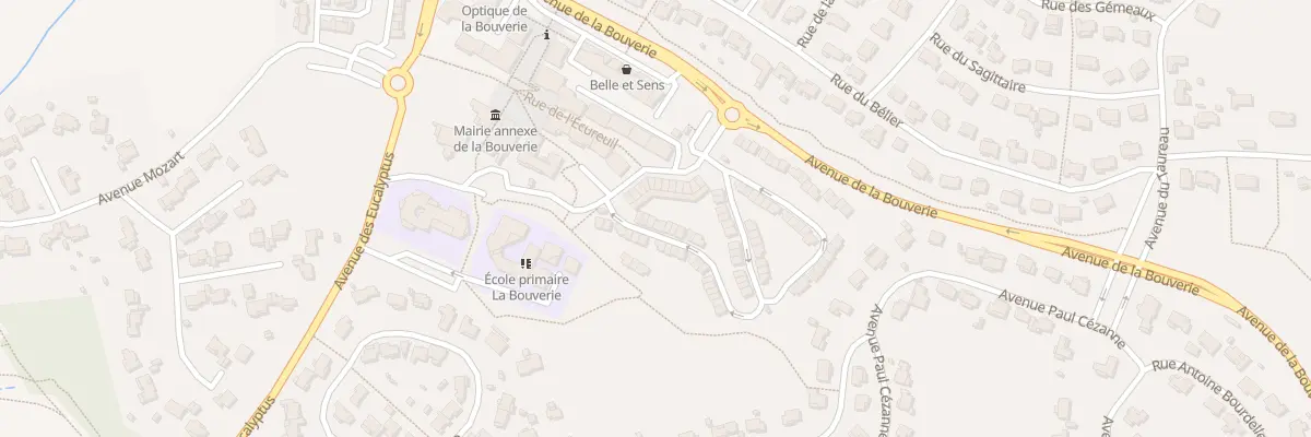Plan du 40 Rue de la Font des Anguilles à Roquebrune-sur-Argens