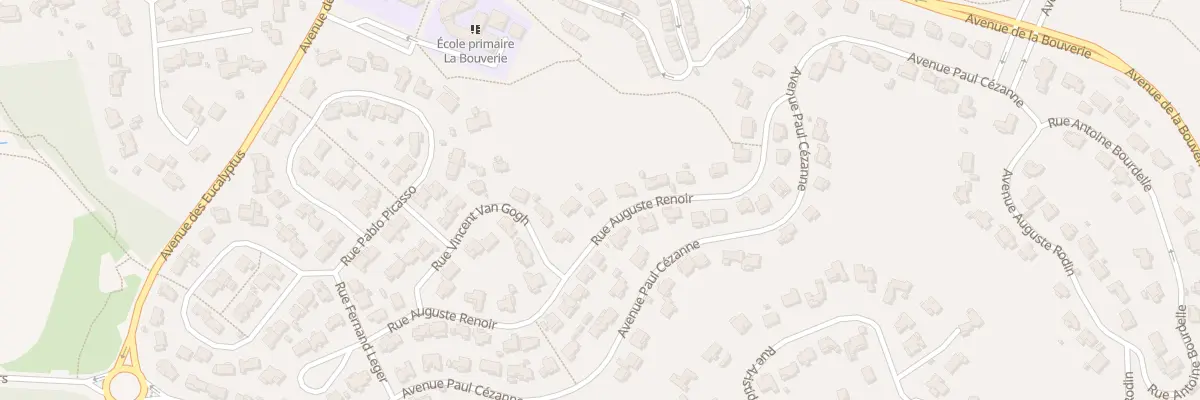 Plan du 143 Av Auguste Renoir à Roquebrune-sur-Argens