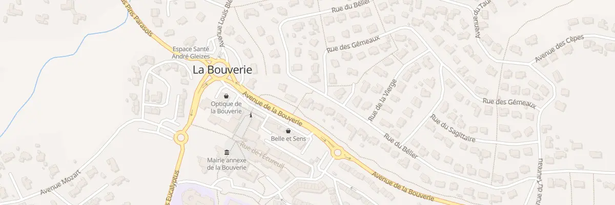 Plan du 47 Rue du Belier à Roquebrune-sur-Argens