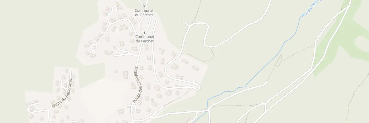 Plan du 1227 Rte des Grangettes à Arâches-la-Frasse