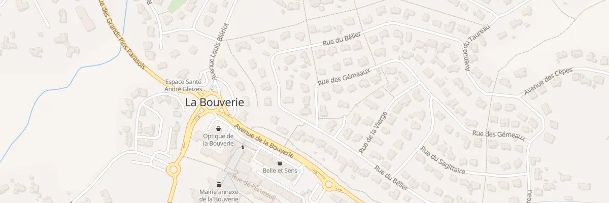Plan du 4 Rue des Gemeaux à Roquebrune-sur-Argens