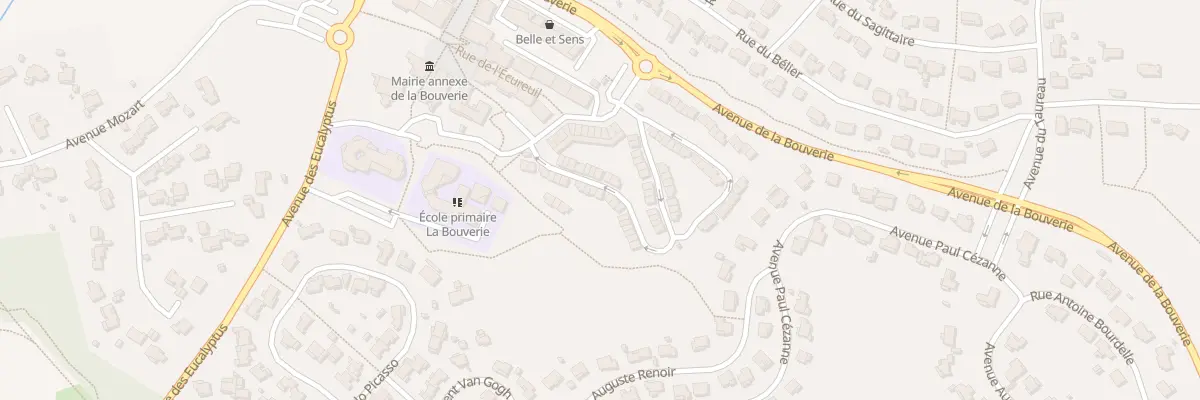 Plan du 33 Rue de la Font des Anguilles à Roquebrune-sur-Argens