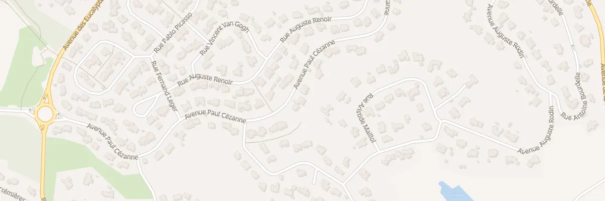 Plan du 185 Av Paul Cezanne à Roquebrune-sur-Argens