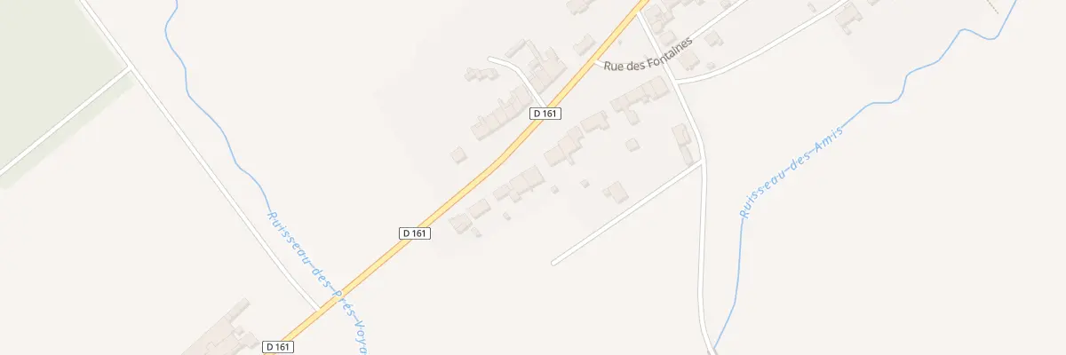 Plan du 4 Grande Rue à Laneuveville-aux-Bois