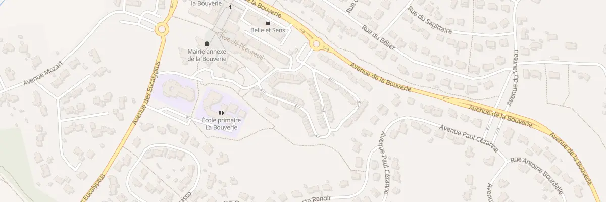 Plan du 28 Rue de la Font des Anguilles à Roquebrune-sur-Argens