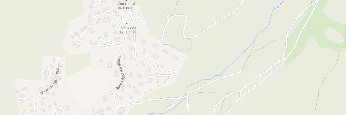Plan du 1103 Rte des Grangettes à Arâches-la-Frasse
