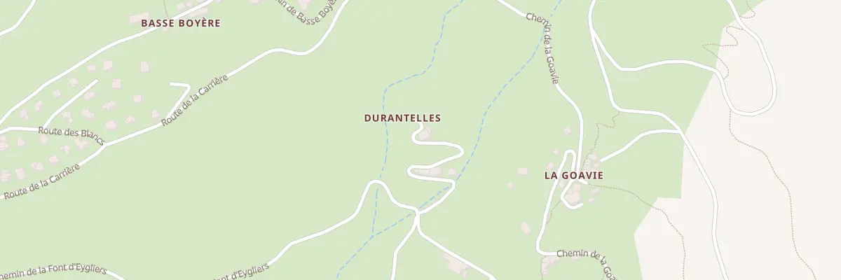 Plan du 919 Che de la Font d’Eygliers à Eygliers