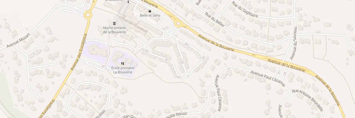 Plan du 14 Rue de la Font des Anguilles à Roquebrune-sur-Argens