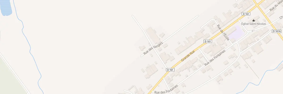 Plan du 2 Rue des Vergers à Laneuveville-aux-Bois