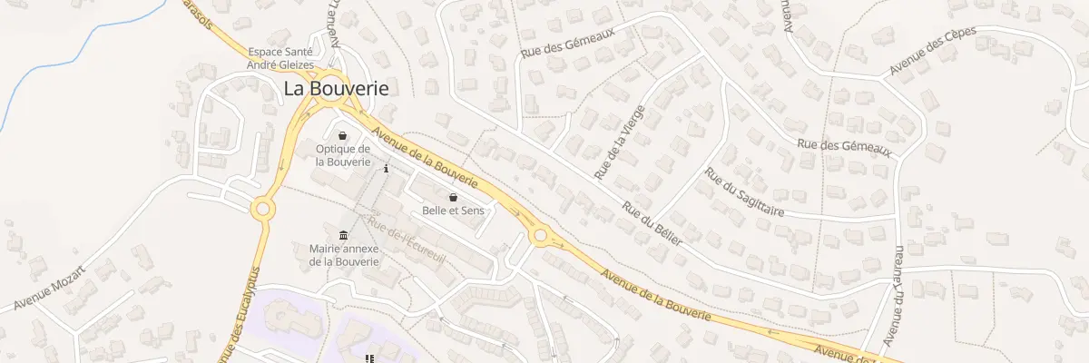 Plan du 53 Rue du Belier à Roquebrune-sur-Argens
