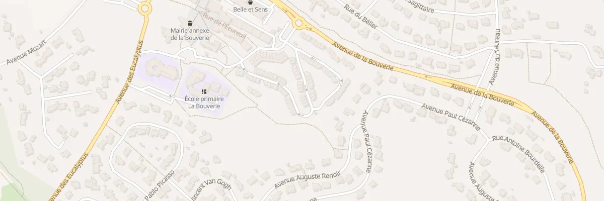 Plan du 22X Rue de la Font des Anguilles à Roquebrune-sur-Argens