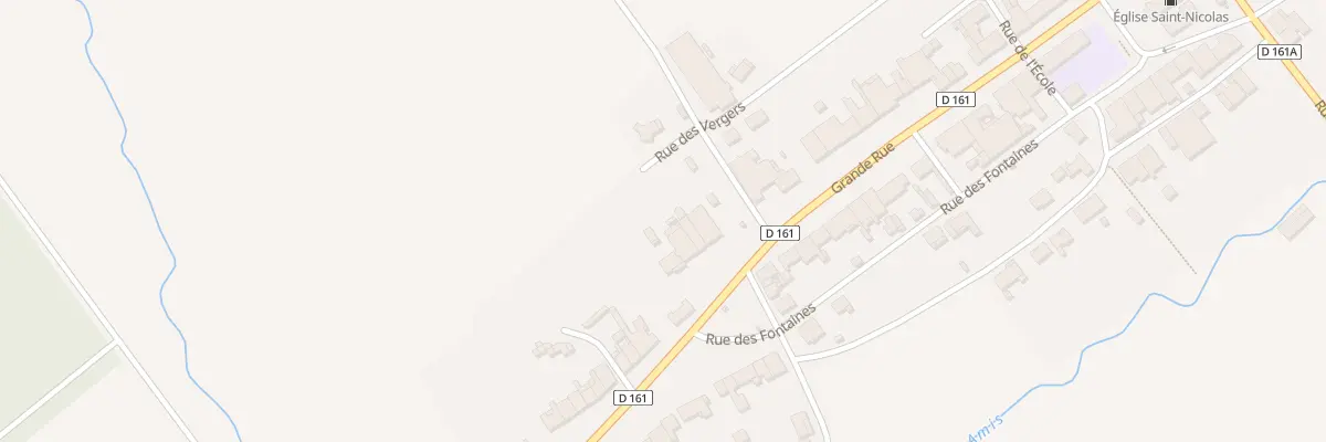 Plan du 25 Grande Rue à Laneuveville-aux-Bois