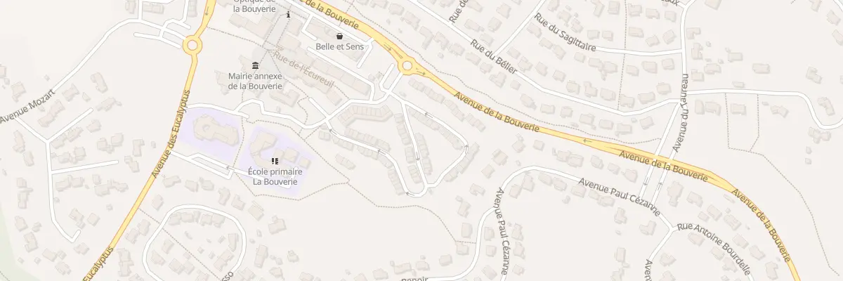 Plan du 1 Rue de la Font des Anguilles à Roquebrune-sur-Argens