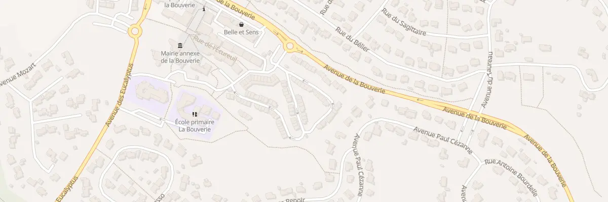 Plan du 3 Rue de la Font des Anguilles à Roquebrune-sur-Argens