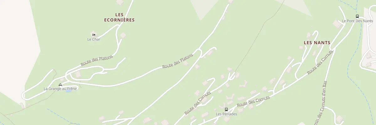 Plan du 253 Rte des Platons aux Gets