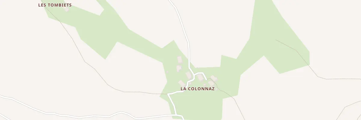 Plan du 5623 La Colonnaz à Magland