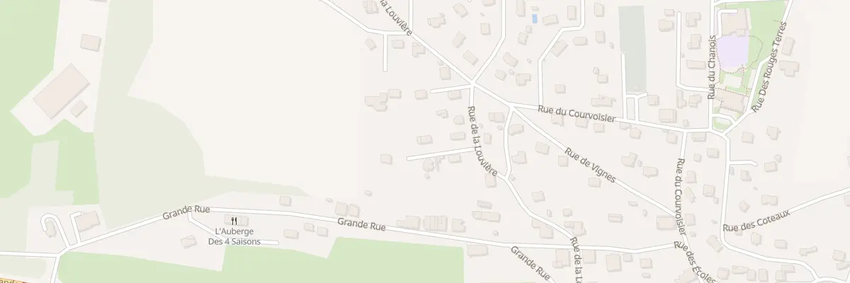 Plan du 11B Rue de la Louvière à Longevelle-sur-Doubs