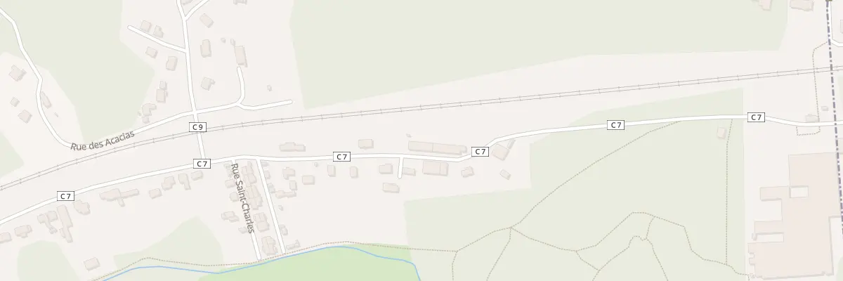 Plan du 7 Rue de l’Industrie à Ronchamp